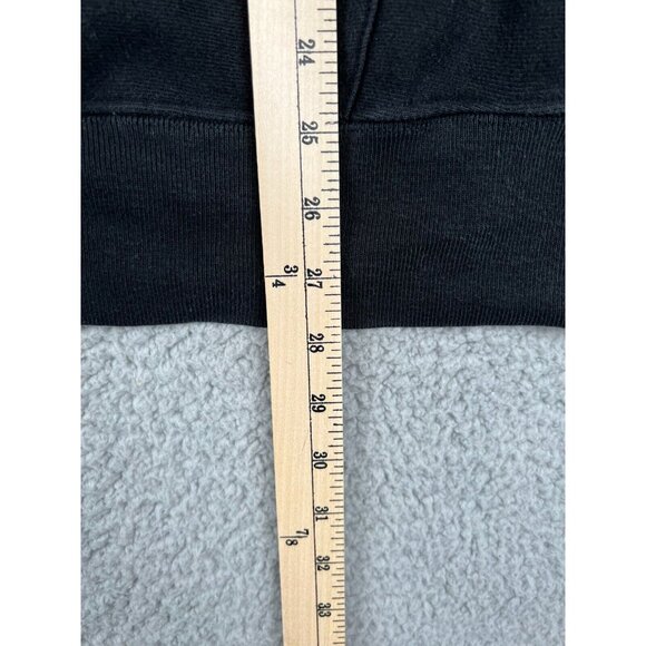 Champion Hoodie Mens Large Sweater Reverse Weave Black Custom Gem Large Print - Picture 4 of 10